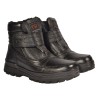 TSF LEATHER WINTER FUR BOOT FOR MEN's (BLACK)